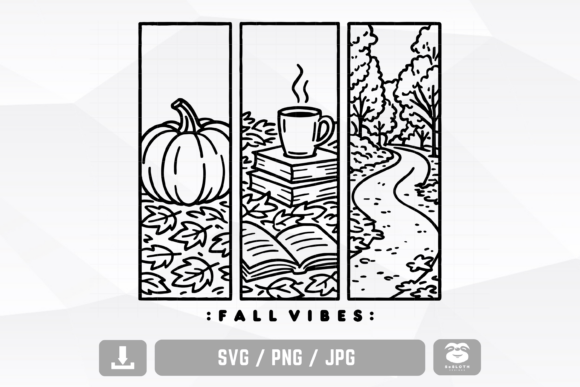 Fall Vibes SVG Design