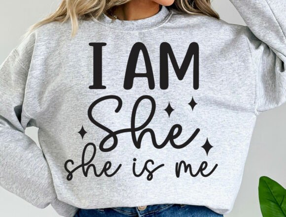 I Am She She is Me SVG