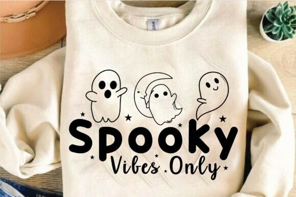Spooky Vibes Only Halloween Design