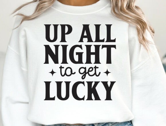 Up All Night to Get Lucky SVG